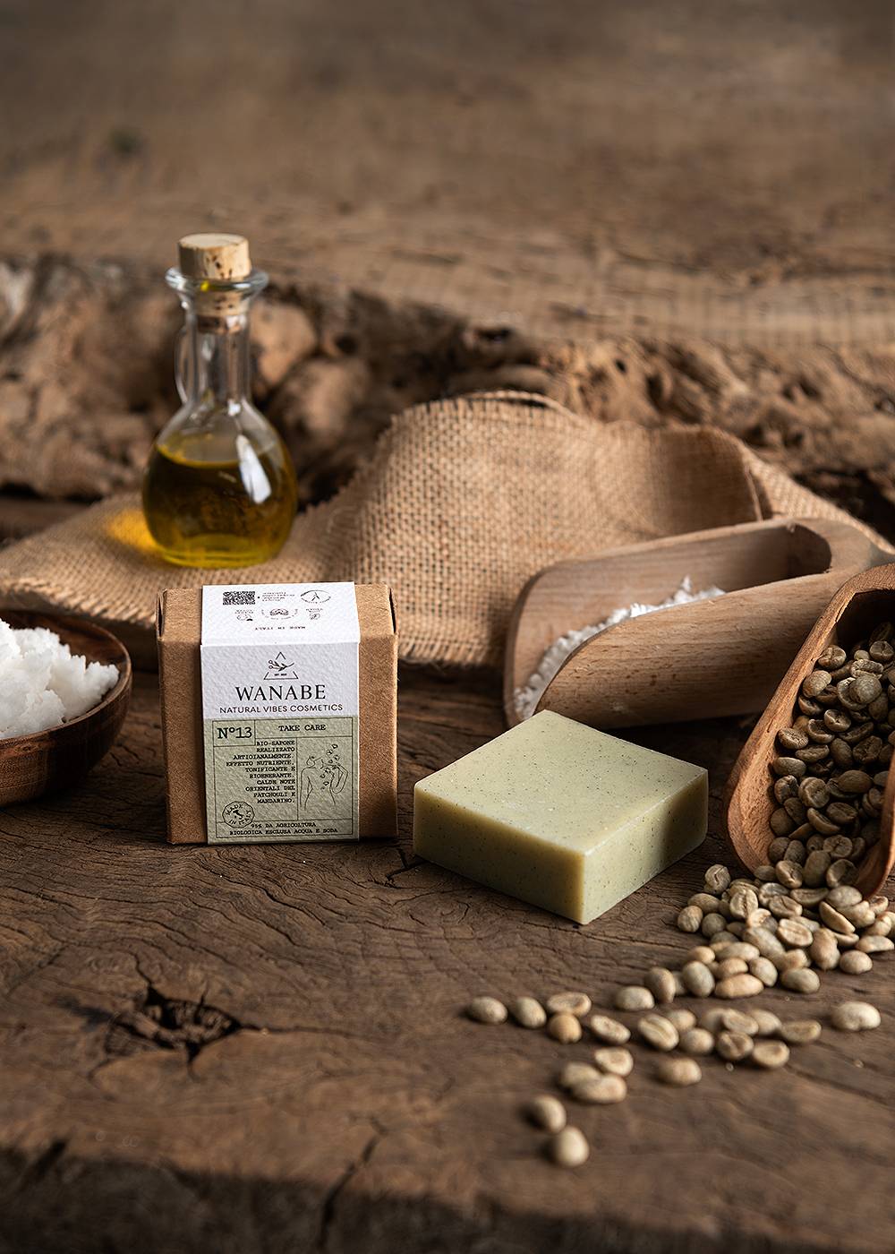 Sapone Bio Take Care (Caffè e Patchouli)