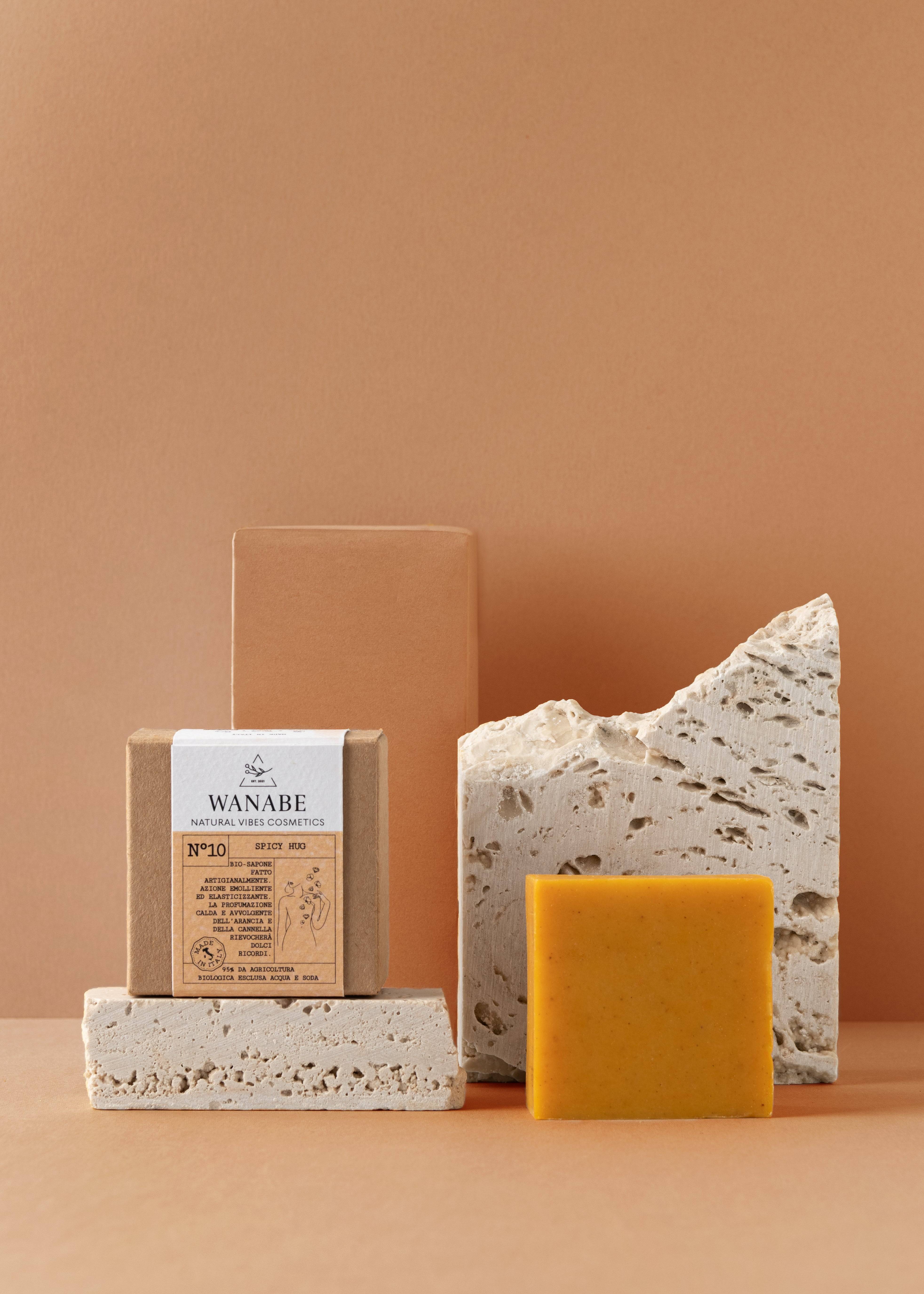 Sapone Bio Spicy Hug (Arancia e Cannella)