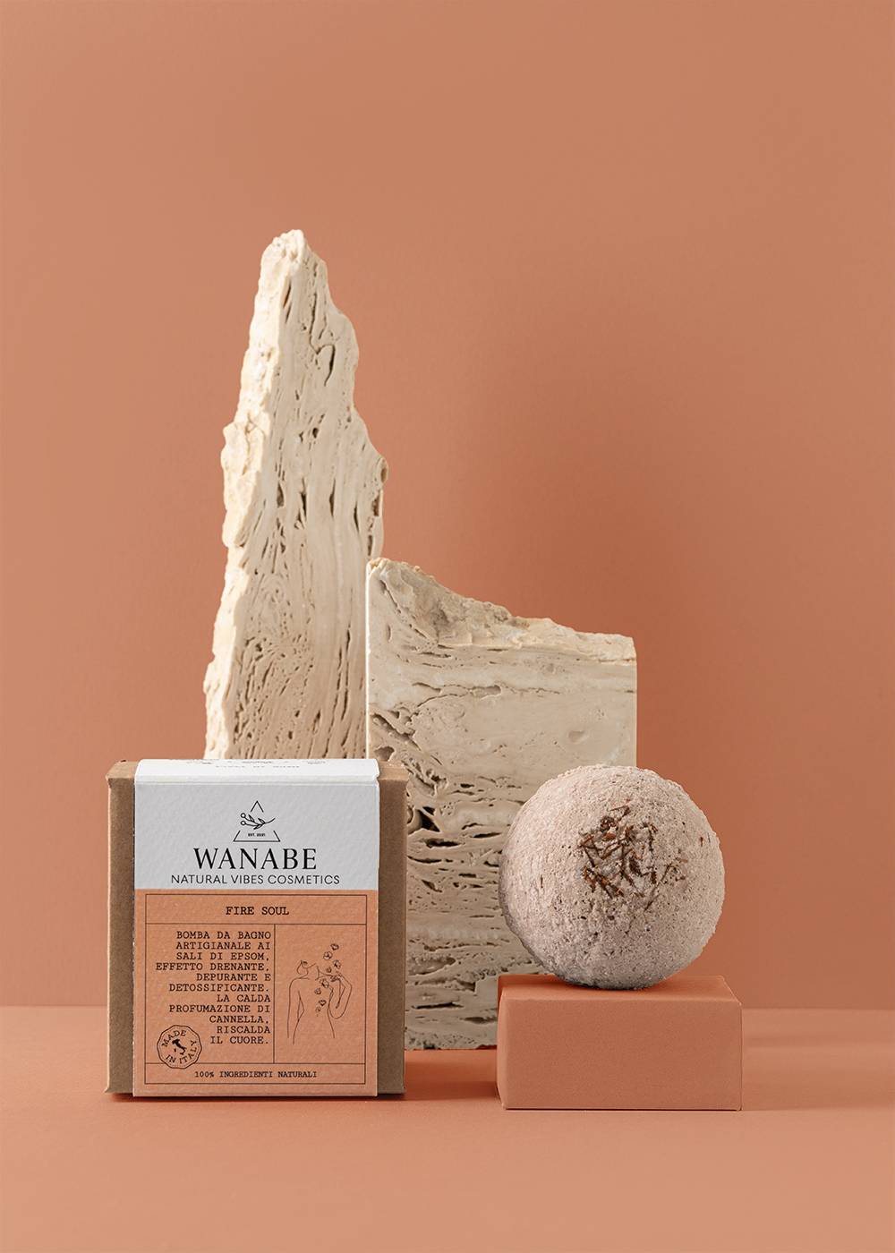 Bomba da bagno Fire Soul (Cannella)
