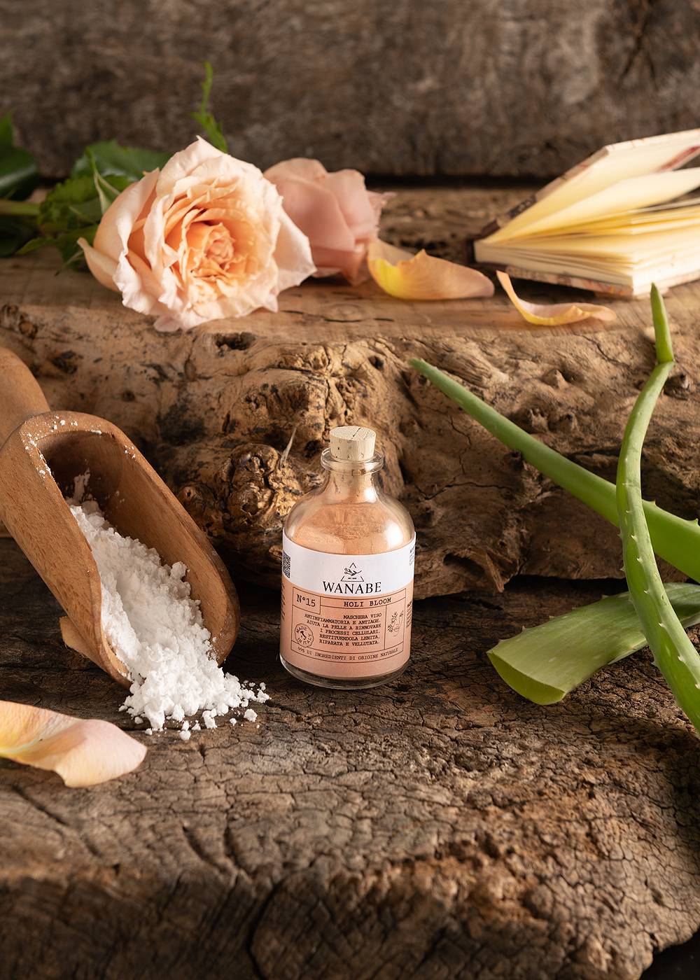Holi Bloom - Maschera Bio pelli mature