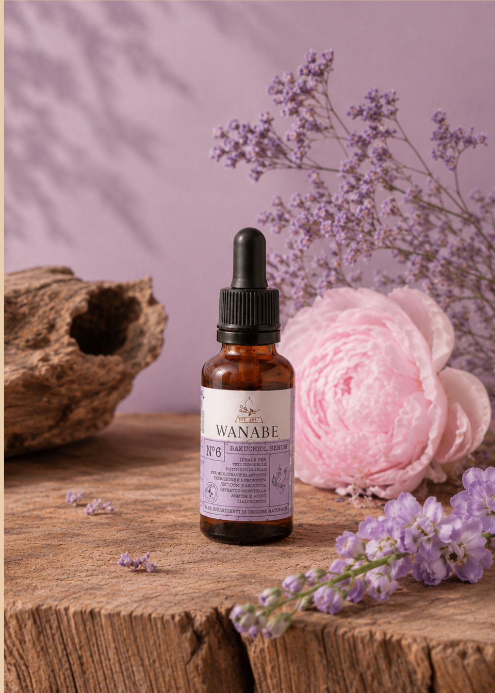 Bakuchiol Serum - Siero pro-aging per elasticità e tono, adatto a pelli mature