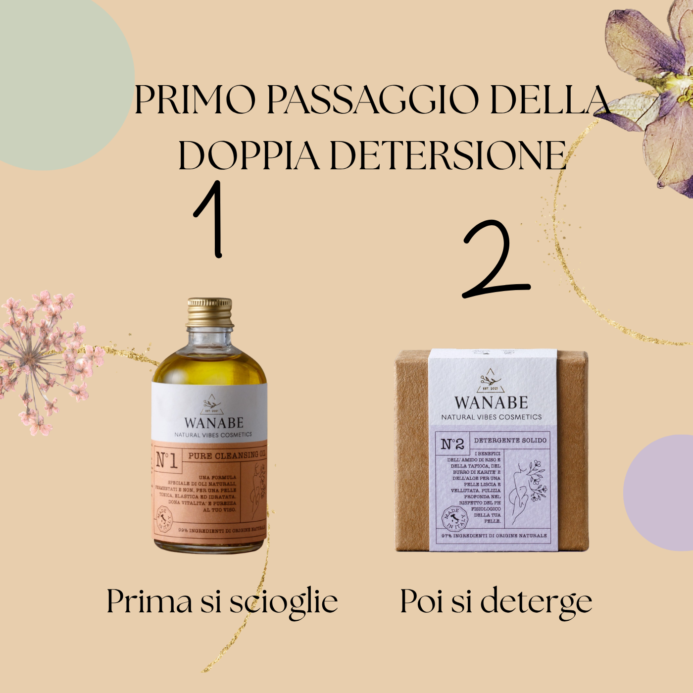 Pure Cleansing Oil - Olio detergente struccante idratante.