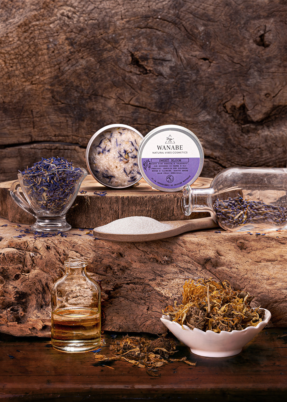 Scrub Viso Sweet Bloom