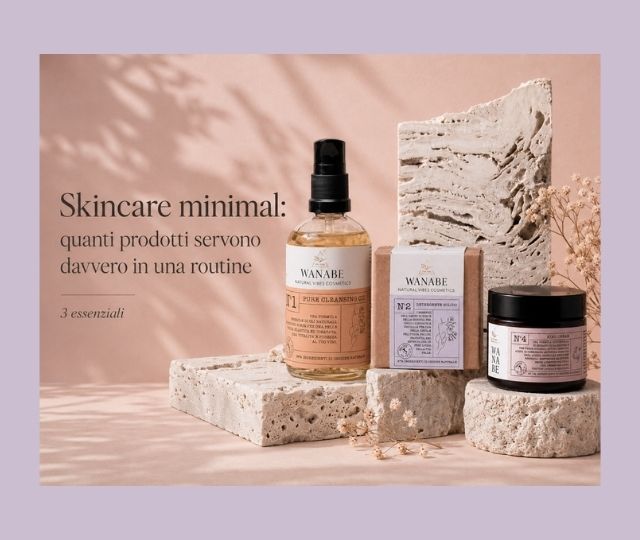 Skincare minimal: quanti prodotti servono davvero in una routine