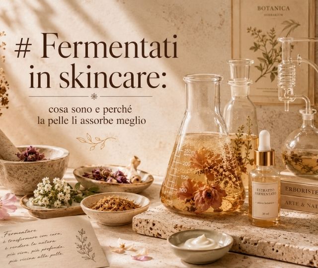 Fermentati in skincare: cosa sono e perché la pelle li assorbe meglio