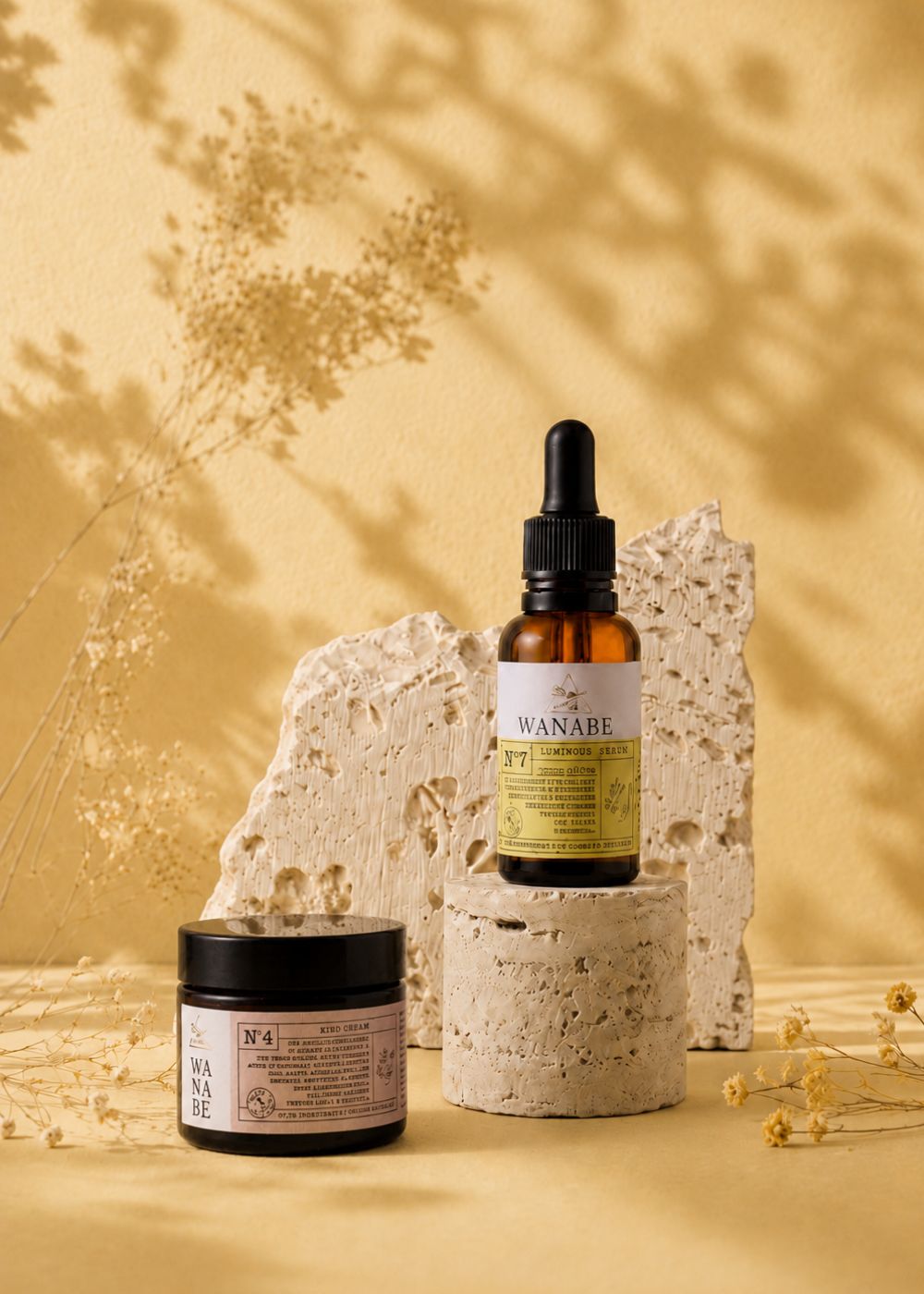 KIND CREAM + LUMINOUS SERUM — pelli spente