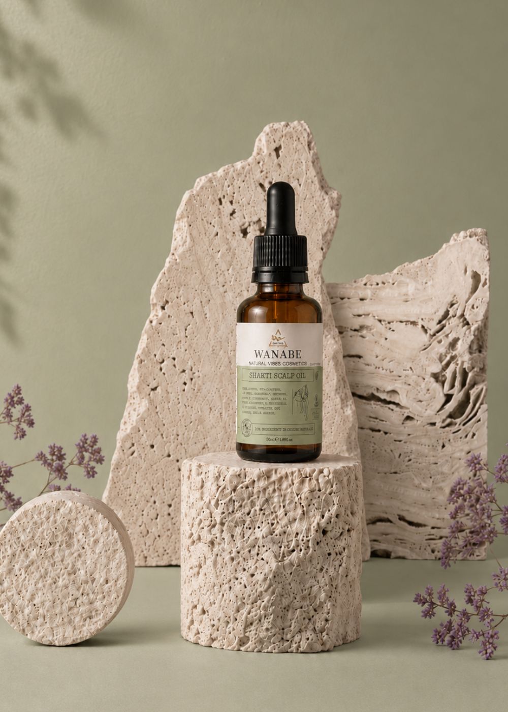 Shakti Scalp Oil - Olio rituale rinforzante con erbe ayurvediche e attivi botanici